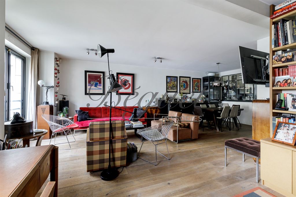 Vendu par Beguet Associés : Hauts de Seine- Boulogne Mairie 92100 Appartement Duplex 149 m² 4 Ch Jardin