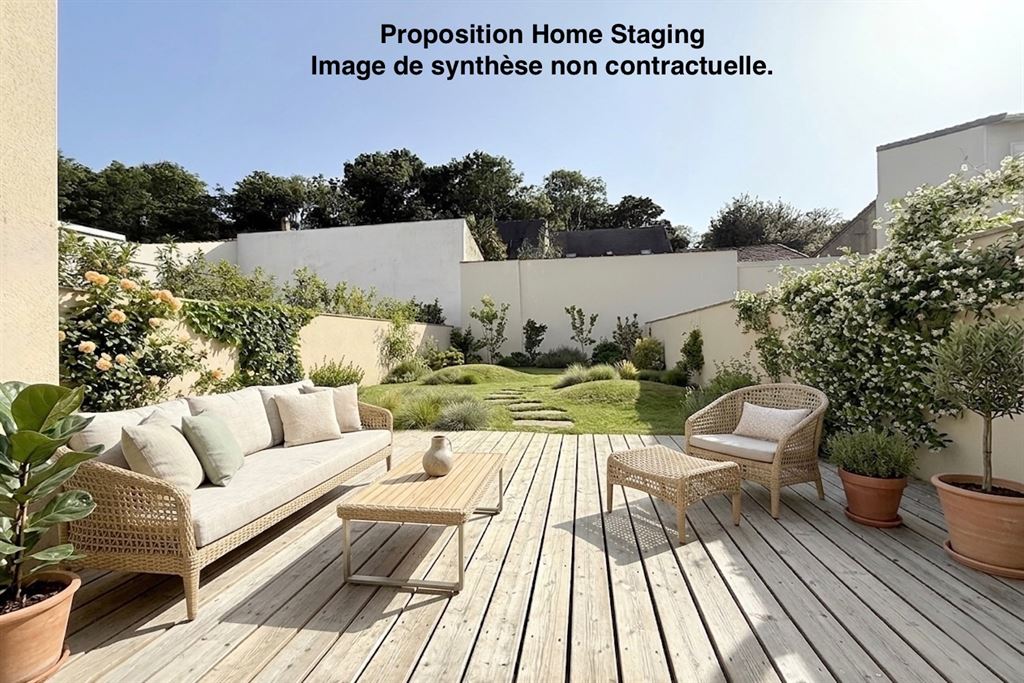 A vendre chez Beguet Associés : Vélizy-Villacoublay (78140), Yvelines – Maison neuve de 178 m², cinq chambres et jardin sud-ouest