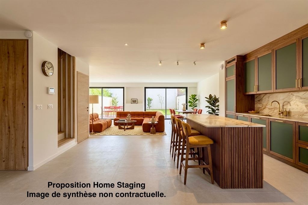 A vendre chez Beguet Associés : Vélizy-Villacoublay (78140), Yvelines – Maison neuve de 178 m², cinq chambres et jardin sud-ouest