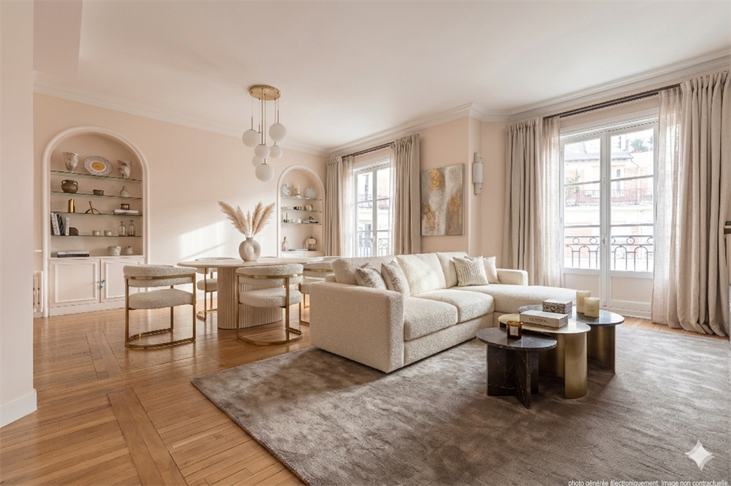 A vendre chez Beguet Associés : Paris XVI - 75016 -  Passy Ranelagh - Appartement 80 m² 2 Chambres - 2 chambres de service