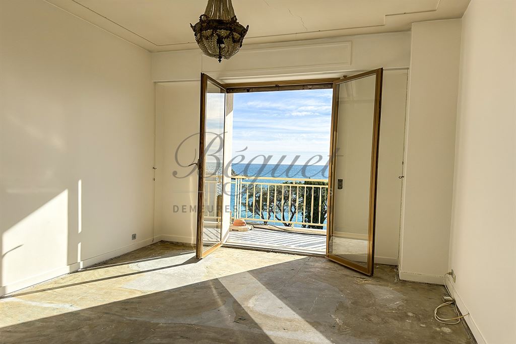 A vendre chez Beguet Associés : FRANCE COTE D’AZUR NICE 06300 CAP DE NICE APPARTEMENT 137 m² 2 CHAMBRES VUE MER TERRASSE 30 m² BOX