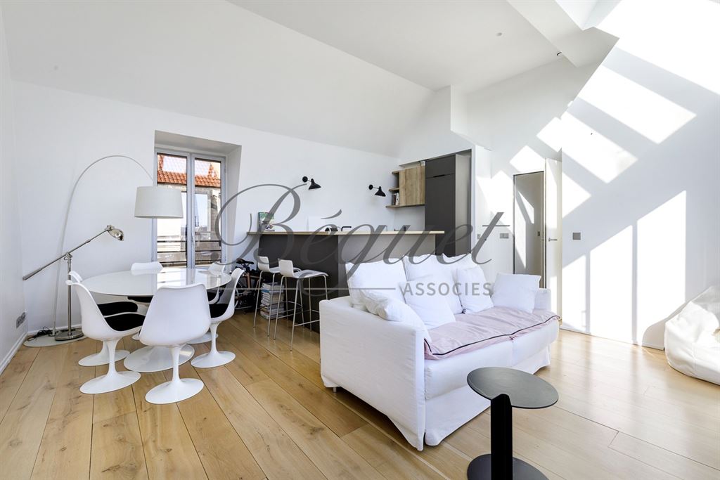 A vendre chez Beguet Associés : Boulogne-Billancourt (92100) – Appartement de 84 m² au 7e étage, terrasse – Hauts-de-Seine, Île-de-France