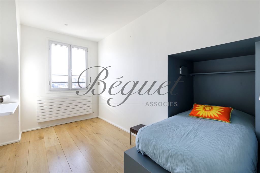 A vendre chez Beguet Associés : Boulogne-Billancourt (92100) – Appartement de 84 m² au 7e étage, terrasse – Hauts-de-Seine, Île-de-France