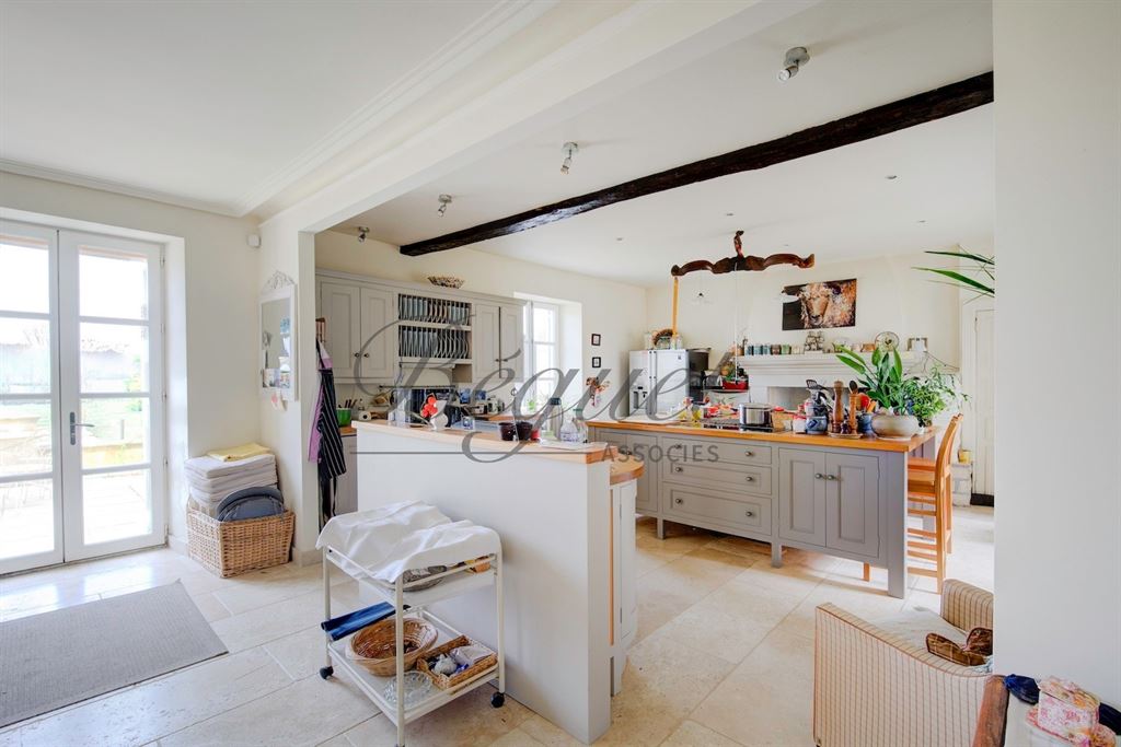 A vendre chez Beguet Associés : Côteaux-sur-Loire - Touraine - 37130 - 350 m² - 10 pièces - 7 chambres - piscine - parc 6 hectares