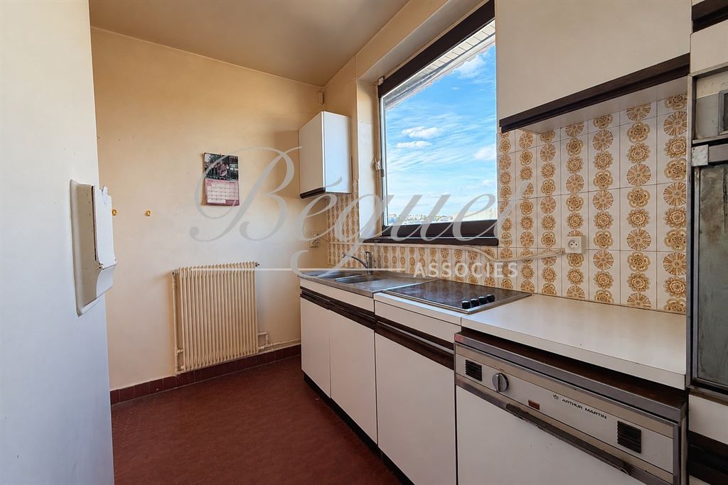A vendre chez Beguet Associés : Boulogne nord (92100) – Appartement dernier étage de 117 m², 3 chambres, 56 m² d’espaces extérieurs Terrasses/Balcons - parking - Piscine